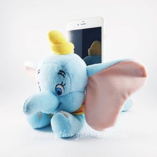 (พร้อมส่ง) ตุ๊กตา Disney - Dumbo ช้างน้อยดัมโบ้ (แท่นตั้งโทรศัพท์มือถือ) l แท้ 🇯🇵