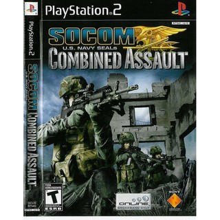 แผ่นเกมส์ SOCOM U.S. Navy SEALs - Combined Assault PS2 Playstation2 คุณภาพสูง ราคาถูก