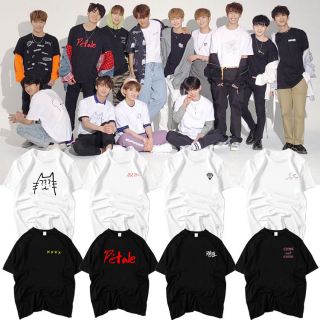 คอลูกเรือเสื้อยืด Seventeen ใส่ถ่ายแบบ FanmadeS-5XL