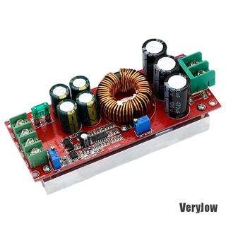 &lt;Veryjow&gt; อะแดปเตอร์โมดูล Dc - Dc 20 A 1200 W Step Up Buck Boost Module 8-60 V To 12-83