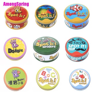 (Amongspring) การ์ด Dobble Spot It