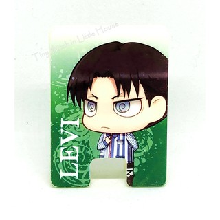 Paper Clip Stand Captain Levi (ลีวาย) Attack on titan จากผ่าภิภพไททัน ตัวหนีบกระดาษตั้งโต๊ะ งานแท้จากญี่ปุ่น