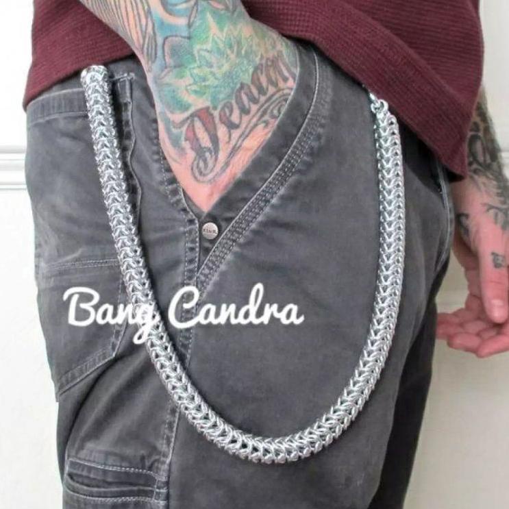 WALLET CHAIN, อุปกรณ์เสริม, WALLET STRAP, WALLET SAFETY, STEEL CHAIN, LARGE SIZE, STANLIES WALLET CH