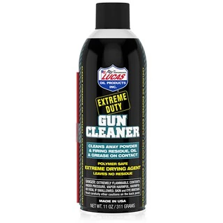 Gun Cleaner น้ำยาทำความสะอาดปืน แบบสเปร์ย แห้งเร็ว ไม่ทิ้งสารตกค้าง มีกลิ่นหอม 11oz. Lucas Oil