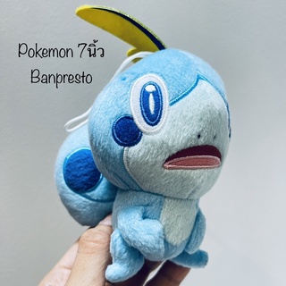 #ตุ๊กตา #sobble #peluche #โปเกม่อน #ขนสวยนุ่ม #Pokemon #Plush #Doll #Banpresto #7นิ้ว #ป้ายชัด #หายาก #Pokemon’