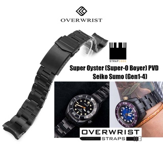 สายนาฬิกา รุ่น Strapcode Super Oyster PVD for Seiko Sumo