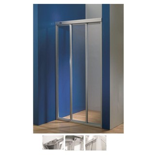 ฉากกั้นอาบน้ำ BATHROOM DESIGN BD-SINGLE SLIDE 100 ซม. ฉากกั้นอาบน้ำ SHOWER ENCLOSURE BATHROOM DESIGN BD-SINGLE SLIDE 100