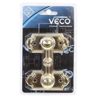 FREE HOME กลอนตัวล็อก VECO CBL339 สีทอง กลอน กลอนประตู กลอนล๊อคประตู