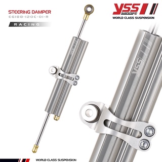 กันสะบัด (STEERING DAMPER) YSS รุ่น RACING + แคมป์ A สำหรับรถจักรยานยนต์คละรุ่น (ไม่รวมชุดขาจับ)