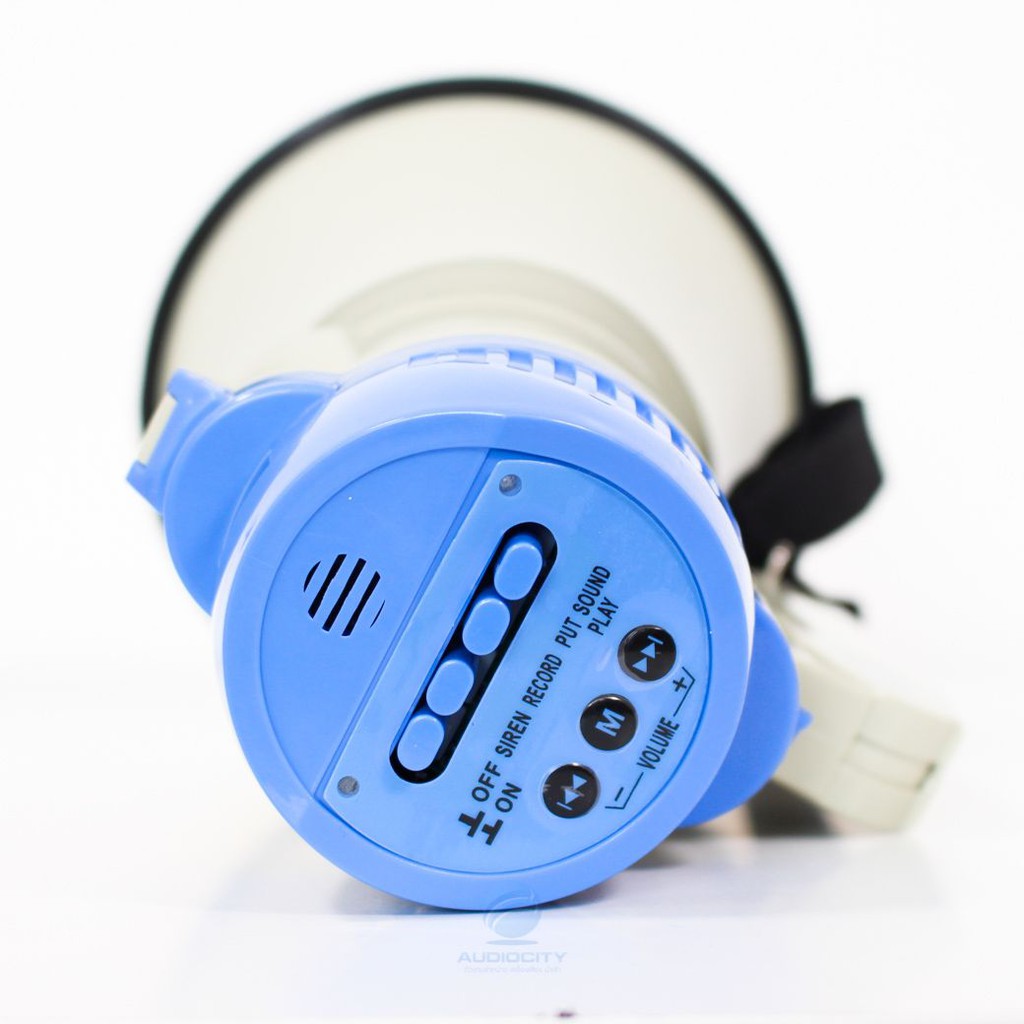 DECCON MG-1002U โทรโข่ง ขนาด 25 วัตต์ 6 นิ้ว มีเสียงไซเรน อัดเสียงได้ USB/SD CARD มีสีแดง/น้ำเงิน - รูปที่ 3