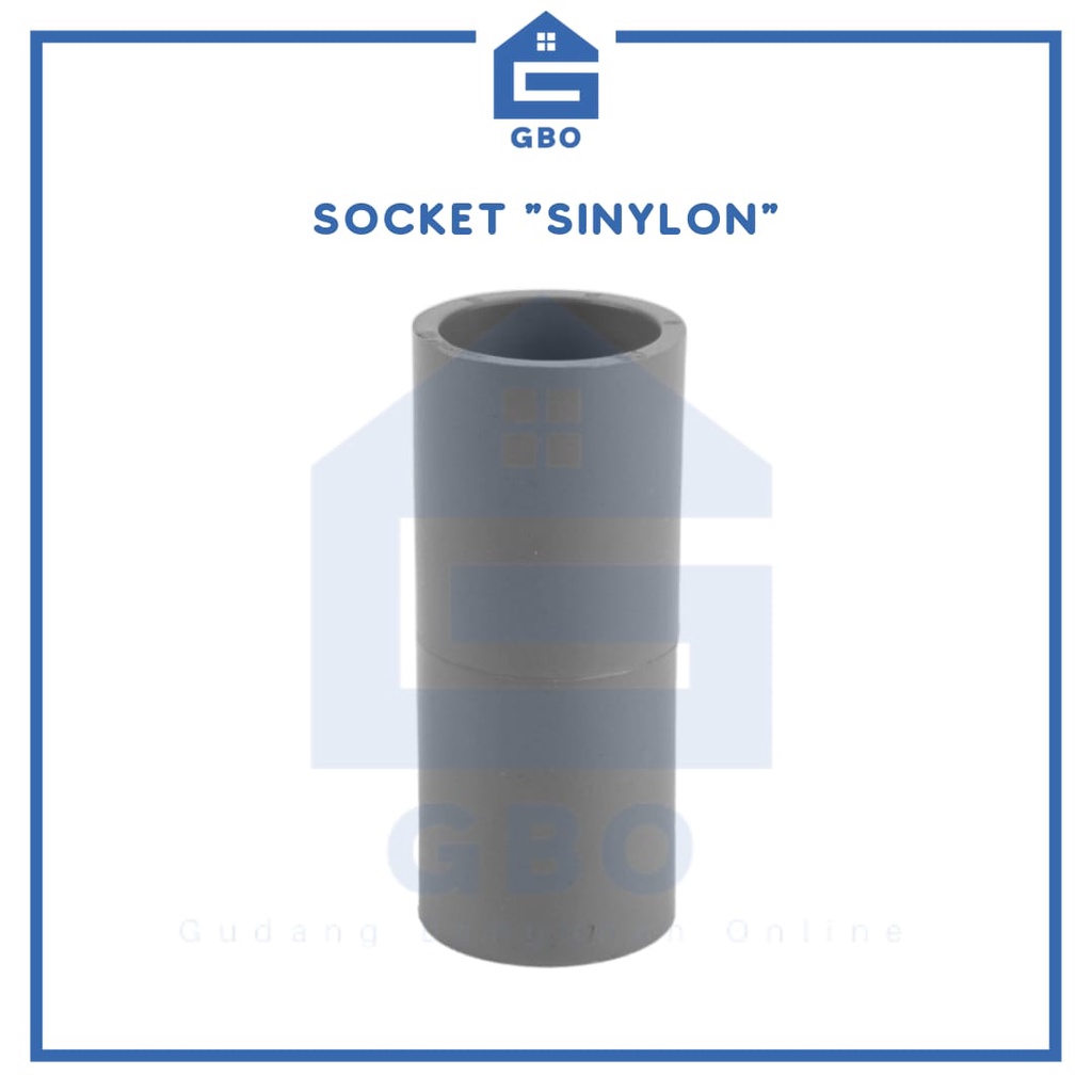 SINYLON - SOCKET (D) 4" / 4 INCH SOCKET / SOCK / PVC PIPE CONNECTION