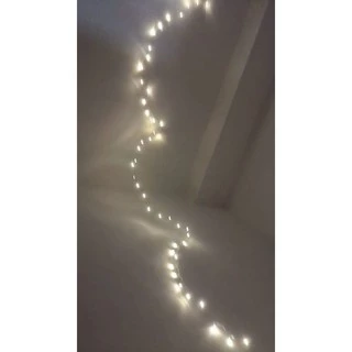 ไฟประดับตกแต่ง LED ไฟตกแต่งห้อง 10เมตร 100LED 9สี ไฟตกแต่งร้าน ไฟตกแต่งบ้าน ไฟงานแต่ง ไฟวันเกิด กันน้ำ ต่อกันไม่ได้