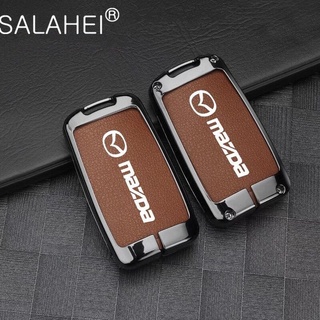 เคสกุญแจรีโมทรถยนต์ โลหะผสมสังกะสี สําหรับ Mazda 3 Alexa BP CX-3 CX-30 CX30 CX5 CX-5 CX8 CX9 CX4 2019 2020