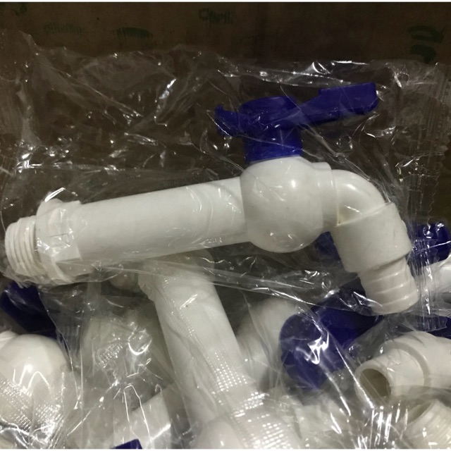 ก็อกน้ำ PVC 4 /6 หุน(1/2”&3/4) คอยาว รุ่นหนา