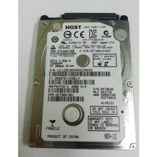 Hitachi HTS723232A7A364 - 320GB 7.2K RPM SATA 7mm 2.5" Hard Disk Drive (HDD)