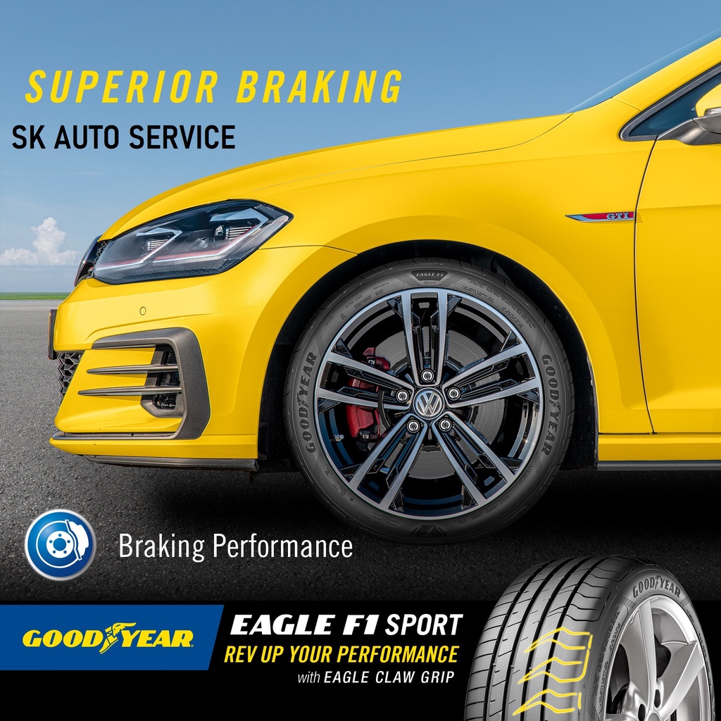 GOODYEAR ยางรถยนต์ 215/45R17 (ล้อขอบ17) รุ่น EAGLE F1 SPORT 1 เส้น (ใหม่กริ๊ปปี 2025) - รูปที่ 5