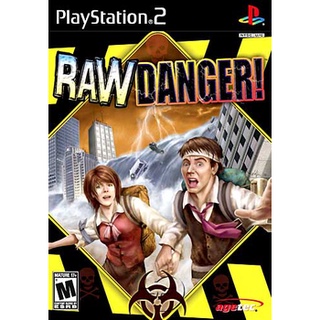 Raw Danger! PS2 แผ่นเกมส์ps2 แผ่นไรท์ แผ่นเกมเพทู เกมps2