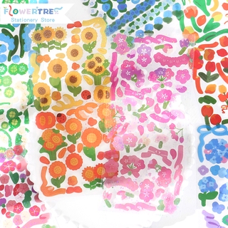 Flowertree สติกเกอร์ ลายดอกไม้ สําหรับตกแต่งโทรศัพท์มือถือ 1 ชิ้น