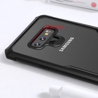 (( พร้อมส่ง)) เคสXUNDDแท้💯% Samsung Galaxy NOTE9 /Note8เคสแบบกันกระแทกหลังใส ขอบข้างนิ่มสีดำ
