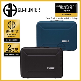 Thule Gauntlet ปลอกแขน 4.0 สําหรับ M@cBook Pro 13 นิ้ว - 14 นิ้ว M@cBook Air และแล็ปท็อป (สีดํา สีฟ้า)