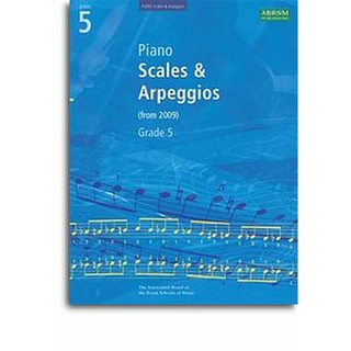 ABRSM Piano Scales and Arpeggios: From 2009 (Grade 5)