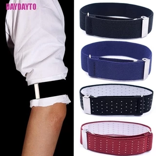 [DAYDAYTO] ปลอกแขน ยืดหยุ่น ปรับได้ กันลื่น สําหรับรัดเสื้อเชิ้ต