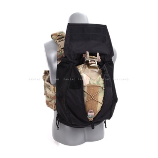 แผงหลังซิปสำหรับใส่หมวกกันกระแทก Pantac Ind. XPC 2.0 QBHP Zipped-on Back Helmet Pack แทคติคอล Tactical