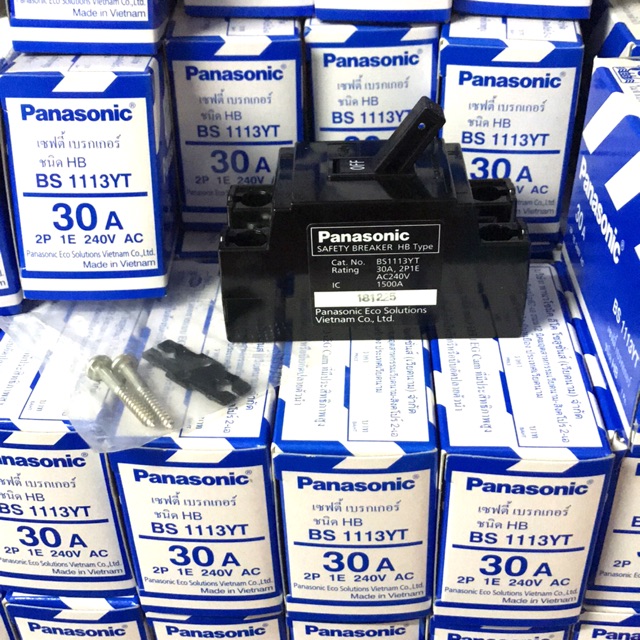 เบรกเกอร์ เบกเกอร์ panasonic 30a