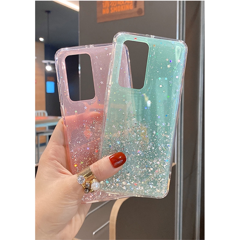 เคส OPPO F15 F11 Pro F9 F5 Youth F3 F7 F3 Plus F3+ F1+ Bling Glitter Gradient Soft Silicone Cover