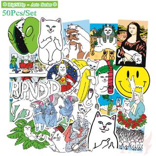 ❉ RipNDip Series 01 Arts Series สติ๊กเกอร์ ❉ 50Pcs/Set Luggage Laptop Skateboard Doodle สติ๊กเกอร์