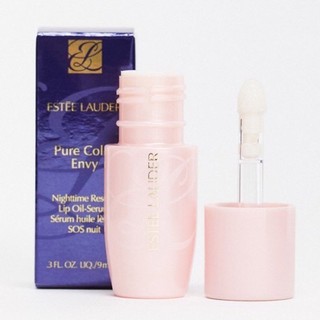 ลิปออยล์เซรั่ม  Estee Lauder Pure Color Envy Nighttime Rescue Lip Oil-Serum 9 ml.