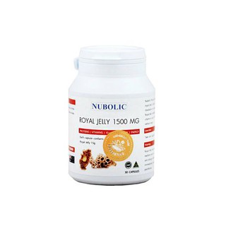 Nubolic Royal Jelly 1500mg. 30 เม็ด นมผึ้งนูโบลิค