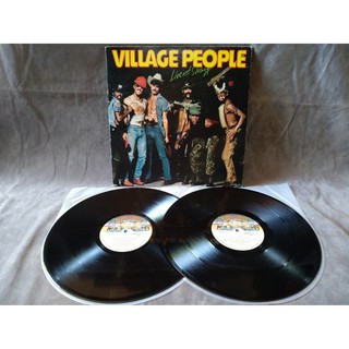 แผ่นเสียง Village People - Live And Sleazy