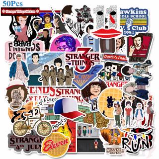 ❉ Stranger Things Series 08 สติ๊กเกอร์ ❉ 50Pcs/Set DIY Fashion Mixed Luggage Laptop Skateboard Doodle Decals สติ๊กเกอร์