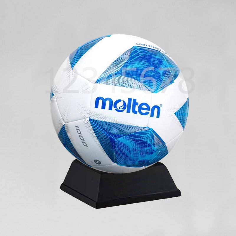สินค้าเฉพาะจุด F5A1000 ลูกฟุตบอล  molten ลูกบอล ลูกฟุตบอลหนังเย็บ เบอร์5 ของแท้ 100%