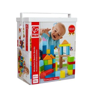 Hape -  Wonderful Beech Blocks (จำนวน 101 ชิ้น)