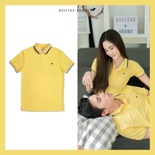 BULLTUS เสื้อโปโล คอปก 3COL สีเหลืองอ่อน