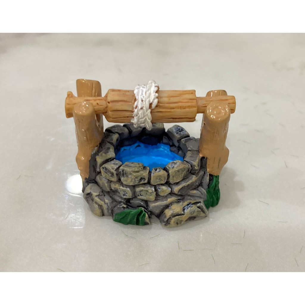 บ่อน้ำ ตกแต่งสวน ตุ๊กตาตกแต่งสวน อุปกรณ์ตกแต่งสวน เรซิ่น - รูปที่ 3