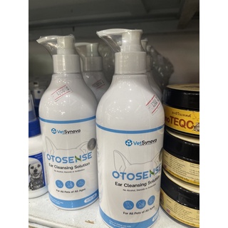 OTOSENSE น้ำยาเช็ดหูสำหรับสัตว์เลี้ยง  ใช้ได้กับ แมว สุนัข กระต่าย ปลอดภัยไร้สารเคมี 500 ml.