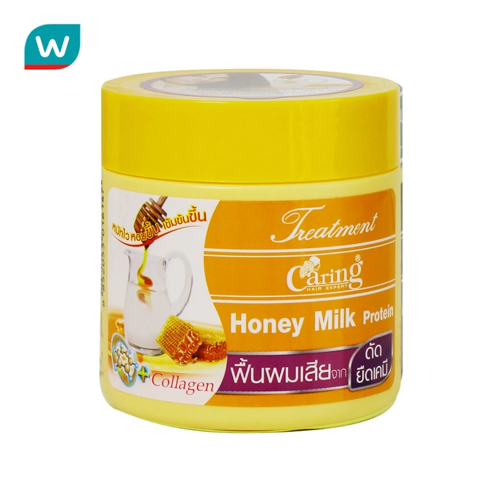 Caring แคริ่ง ทรีทเม้นท์ ฮันนี่ มิลค์ โปรตีน 250 มล.