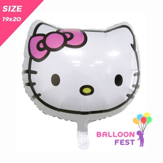 balloon fest ลูกโป่งฟอยล์ คิดตี้ 19X20 นิ้ว