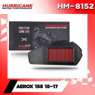 กรองอากาศ HURRICANE HM-8152 YAMAHA AEROX 155 (15-17)