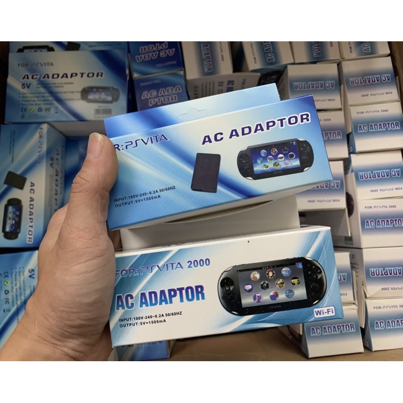 (Liquidation) เครื่องชาร์จ psvita คุณภาพสูง PSVITA1000 Psvita 2000 พร้อมสาย usb psvita แหล่งพลังงาน 