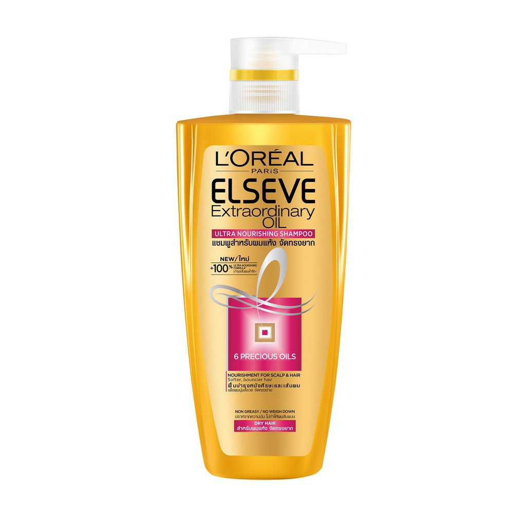 ยาสระผม L'OREAL ELSEVE Extraordinary Oil 450ml.
