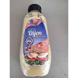 American Classic Dijon  Mustard Sauce ซอส มัสตาร์ด อเมริกัน คลาสสิค 340 กรัม