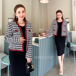 minicloset #เสื้อสูท #เสื้อคลุม #เบรเซอร์ #blazer #เสื้อคลุมใส่ทำงาน #เสื้อคลุมผ้าทวิต #เสื้อคลุมสีดำ