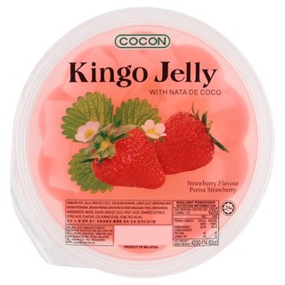 Cocon Kingo Jelly Strawberry 420g. โคคอนคิงโกเยลลี่สตรอเบอร์รี่ 420กรัม