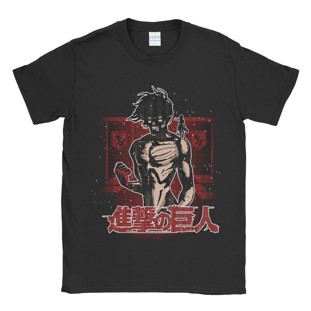 เสื้อยืด Attack On Titan Eren Titan