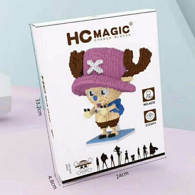 ตัวต่อเลโก้นาโน​ ช็อพเปอร์ ​ Hc​ Magic​ No.A010 (2131ชิ้น)