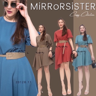 Code : 20128.11 เดรสเชิ้ตแขนสั้น เดรสทรงน่ารัก งานป้าย Mirrorsister